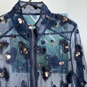 Elie Tahari embellished jacket